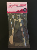 Belle Draft Applique & Embroidery Scissors Bundle