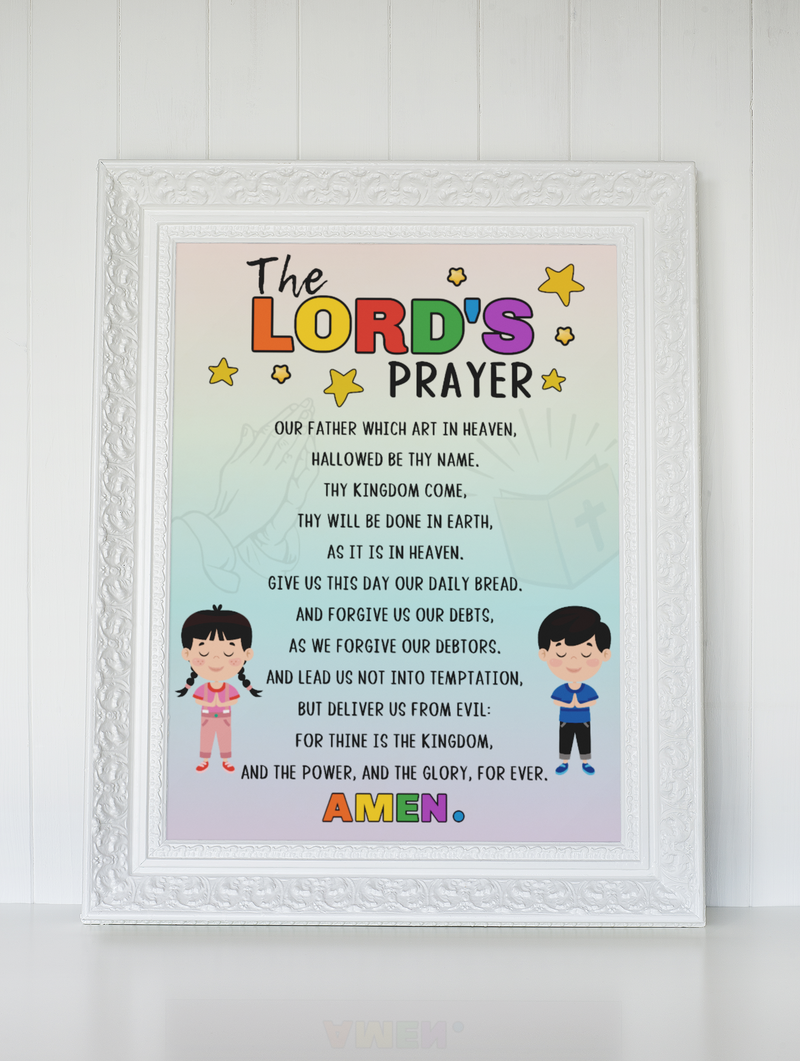 The Lords Prayer Sticker