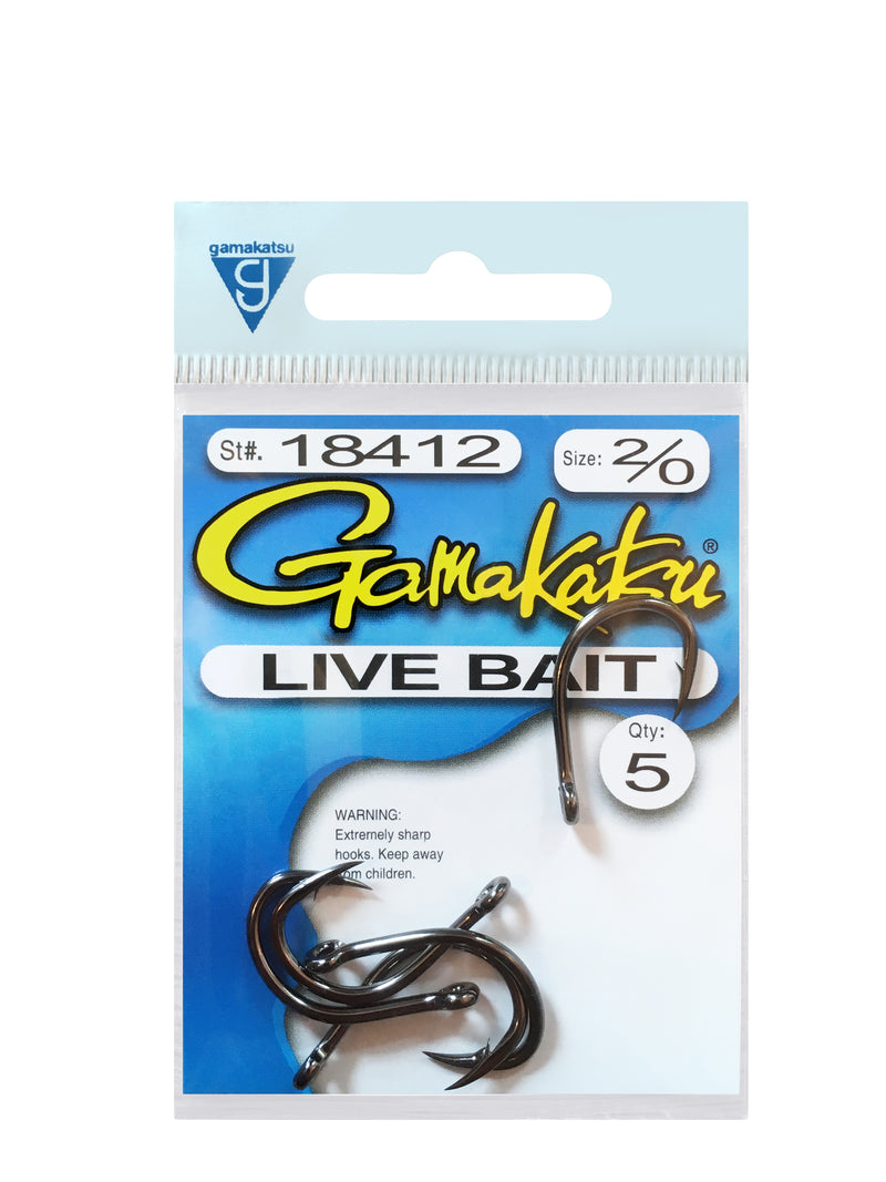 Gamakatsu Live Bait Hooks Bundle